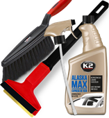 Szczotka Do Odśnieżania Skrobaczka Murska 580L Długa Odmrażacz Do Szyb K2