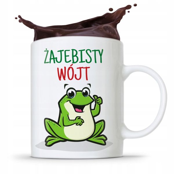 Dla Wójta Kubek Na Prezent Żajebisty Wójt Z Nadrukiem Ze Zdjęciem zdjęcie 1