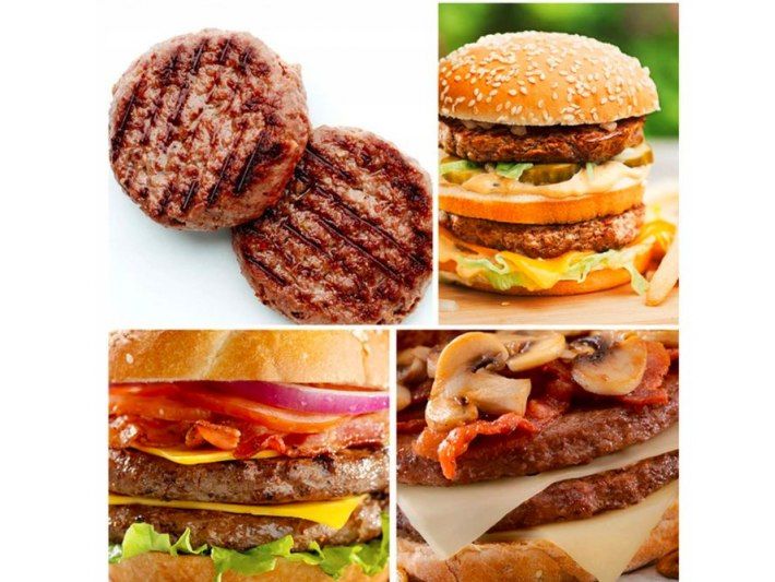 Prasa forma do hamburgerów burgerów kotletów grill zdjęcie 8