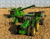 Puzzle Traktor Ciągnik