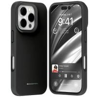 etui mercury pure magsafe silicone do    iphone 16 pro czarny