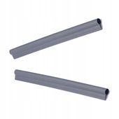 KLIPSY DO TAŚMY OGRODZENIOWEJ PANELI SZARY 2szt.
