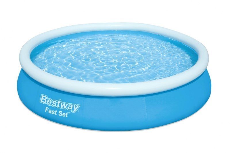 Emaga BASEN ROZPOROWY FAST SET Z POMPĄ 3.66x0.76m Bestway 57274#B1 BESTWAY zdjęcie 1