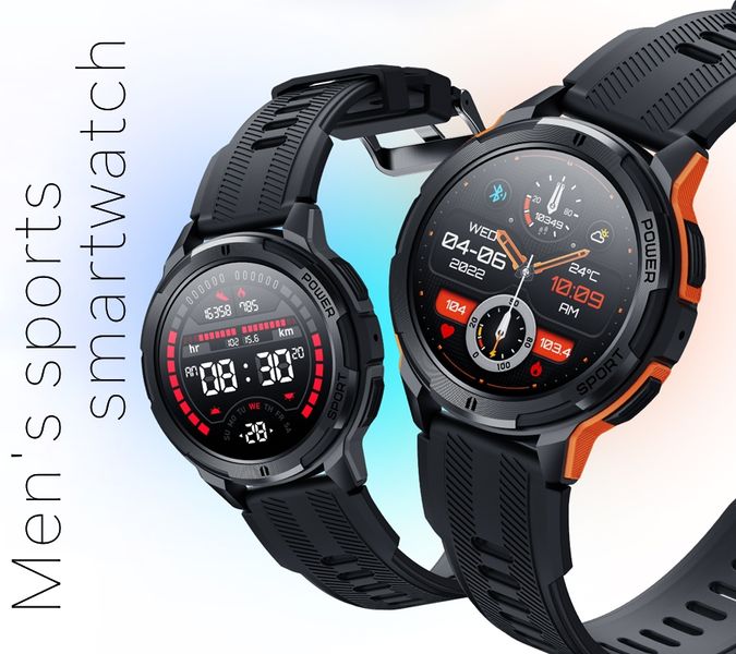 smartwatch męski rubicon rncf26-1 black zdjęcie 12