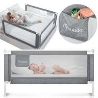 Barierka ochronna do łóżka zabezpieczająca bramka blokada 200 cm Nukido