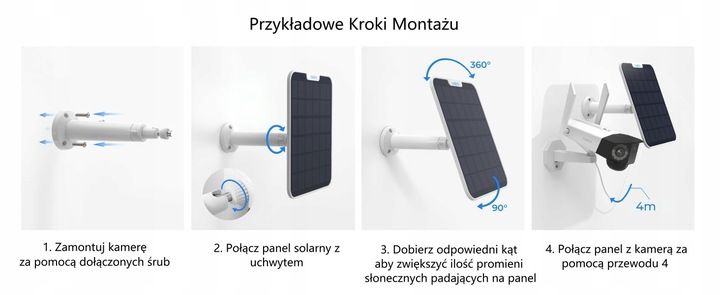 Panel solarny REOLINK 2 Biały zdjęcie 7