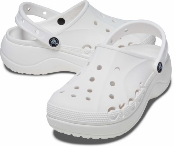 Damskie Klapki Chodaki Crocs Baya Platform 208186 Clog 39-40 zdjęcie 2