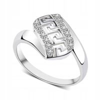 SREBRNY PIERŚCIONEK DROGA GRECKA GRECKI AŻUROWY