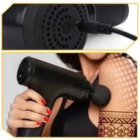 PISTOLET DO MASAŻU MASSAGE GUN PRO KOŃCÓWKI - Masażer do Pleców Ciała, Stóp