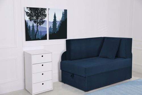 Narożnik dziecięcy Denis Duo rozkładany pojemnik łóżko dzieci materac kubuś na Arena.pl