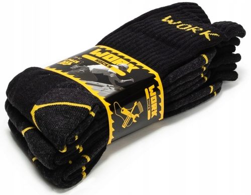 Skarpety Robocze Bawełna WORK BHP 12 PAR 3/4 43-46 na Arena.pl