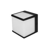 Oprawa architektoniczna Cube-2 GX53 czarna IP54 do wejścia i na schody
