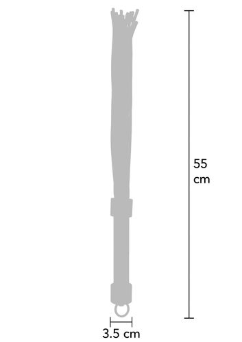 genuine leather knot flogger na Arena.pl