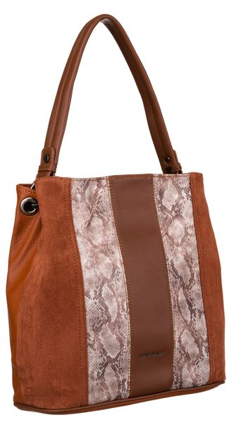 torebka damska 6885-4 cognac zdjęcie 1