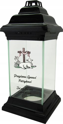 ZNICZ LAMPION WIELKANOCNY z grawerem UV dla TATY na Arena.pl