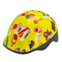 kask rowerowy allright kids yellow mv6-2 (size:44-48) xs