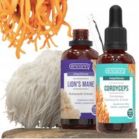 Encann Cordyceps (Maczużnik Bojowy) + Lion's Mane silny ekstrakt 2x50 ml