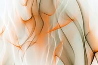 FOTOTAPETA ABSTRAKCJA BIEL POMARAŃCZ 3D 395x280