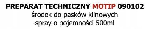 motip spray dp pasków klinowych 500ml na Arena.pl