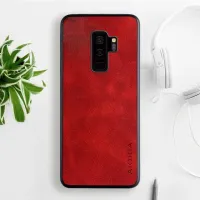 Etui AIORIA Vintage LEATHER do Samsung Galaxy S9 Plus czerwony