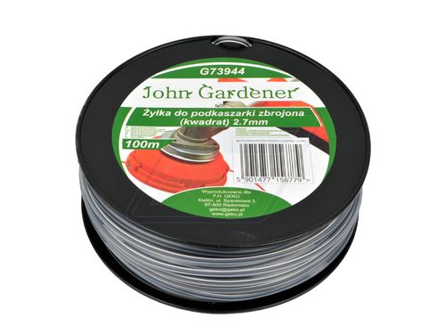 ŻYŁKA TNĄCA DO KOS I PODKASZAREK 2.7 MM 100 MB G73944 KWADRAT + RDZEŃ na Arena.pl