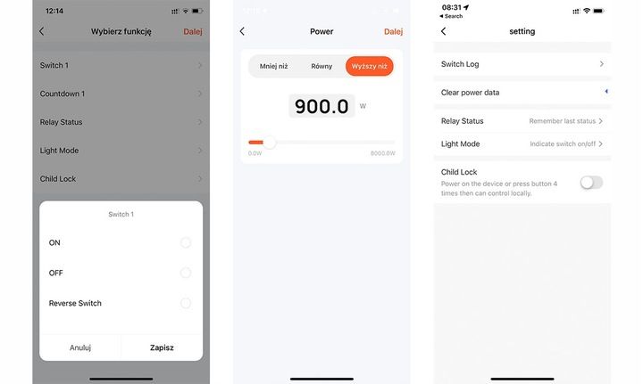 Inteligentne Gniazdko TUYA WIFI Smart 16A POMIAR zdjęcie 15
