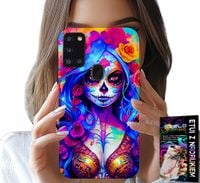 ETUI DO SAMSUNG GALAXY A21s - MEKSYKAŃSKA, KOLOROWA KRÓLOWA ŚMIERCI