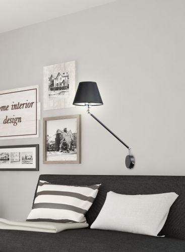 Filly kinkiet 1x40W E27 czarny matowy na Arena.pl