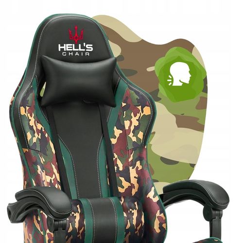 FOTEL GAMINGOWY DLA GRACZA BIUROWY HELL'S na Arena.pl