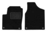 Dywaniki przednie welurowe do: Seat Alhambra I 1995-2010 minivan czarne