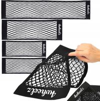 ORGANIZER TORBA SIATKA MOCNA NA RZEP DO BAGAŻNIKA AUTA SAMOCHODU ZESTAW 4x