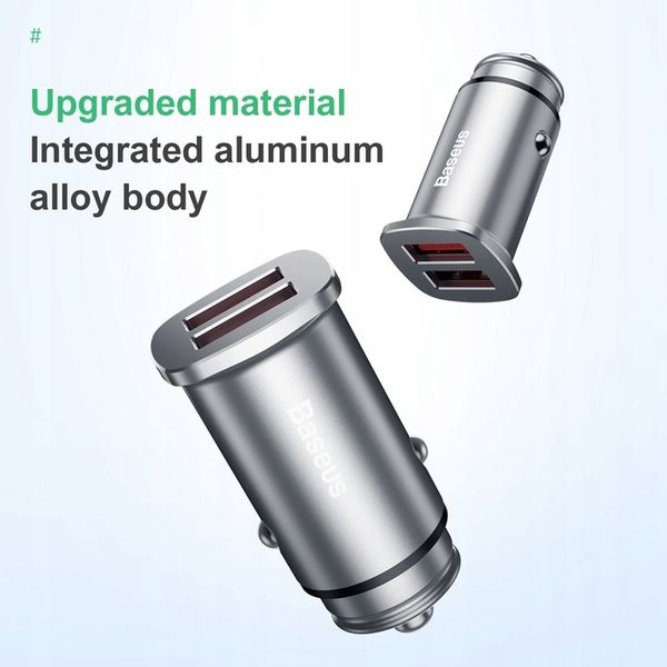 Baseus ładowarka samochodowa 2xUSB QC 3.0 Moc 30W zdjęcie 13