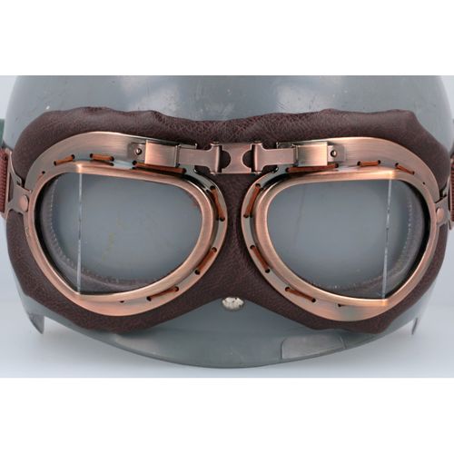 Okulary gogle motocyklowe weteran oldtimer na Arena.pl