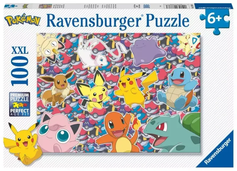 Ravensburger Pokemon Jigsaw Puzzles for Kids Age 6 Years Up - XXL 100 Piece zdjęcie 1