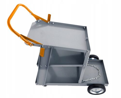 WÓZEK SPAWALNICZY DO SPAWAREK z półką na butle na kółkach 4 półki MP0181 na Arena.pl