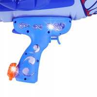 Pistolet na Wodę Dmuchany Rekin XXL + Pompka Sikawka Zabawka Wodna