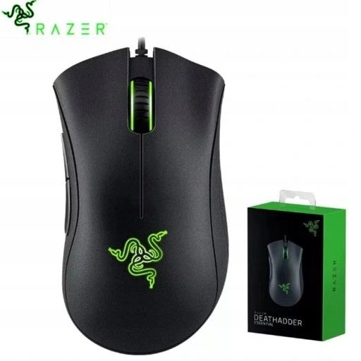 Myszka przewodowa Razer DeathAdder Essential sensor optyczny zdjęcie 1