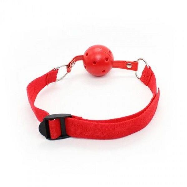 Knebel-Easy Breathable Ball Gag (Rosso) zdjęcie 2