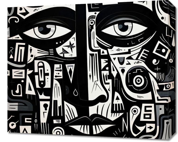 Obraz 60x50cm Labirynt Myśli zdjęcie 1