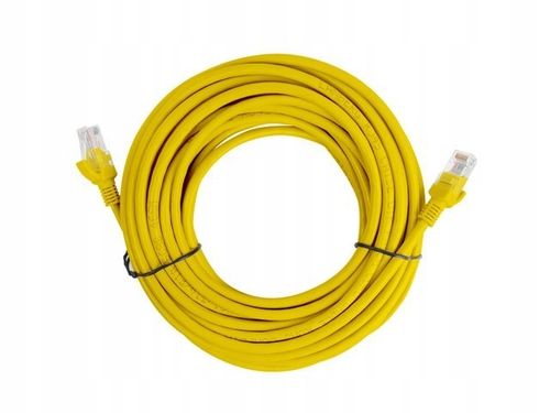 Patchcord Lanberg UTP kat.5e 5m żółty na Arena.pl