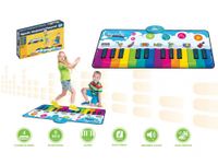 mata do tańczenia pianinko tęczowe b/o 9345