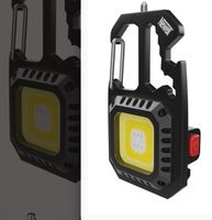 Lampka latarka Newell Lunar Multitool karabińczyk statyw czerwony LED USB-C