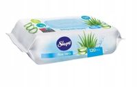 Sleepy - chusteczki nawilżane do dłoni ciała zamknięcie klips Aloes 120szt.
