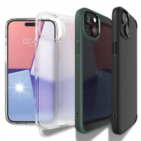 Etui Spigen Crystal Hybrid na iPhone 15 Plus - przezroczyste