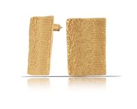 prostokątne kolczyki o różnej strukturze z kolekcji vintage (p24/win/10au)