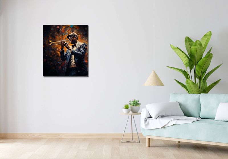 Obraz 60x70cm Symfonia na Trąbce zdjęcie 2