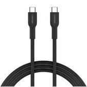 CANYON Kabel OnWire 60CL C-C 60W  w oplocie 1m Czarny