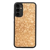 Drewniane Etui Bewood na Samsung Galaxy A54 5G KWIATY POLNE ANIEGRE