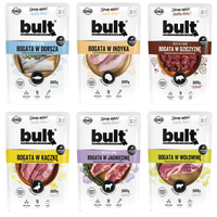 BULT mokra karma dla psa Mix Smaków saszetka 6x500g Bezzbożowa