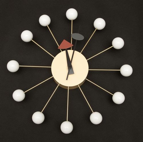 Zegar Kulka biały D2 na Arena.pl